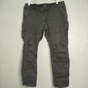 Kuhl Mens Pants 40/32 Steel Gray Free Generatr  Stretch Hiking Outdoor Tapered